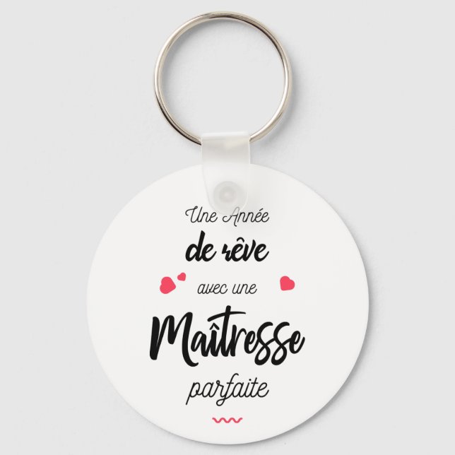 Llavero Une anné e de rê ve avec maîtresse (Anverso)