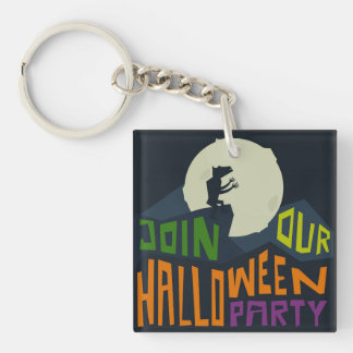 Llavero Únete a la fiesta de Halloween