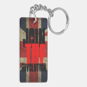 Llavero Únete al anillo de claves de la revolución