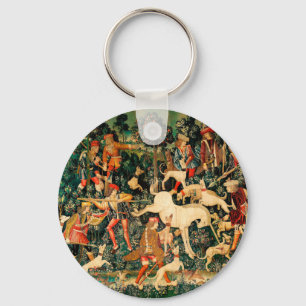 Llavero Unicorn Tapestries defiende la caza