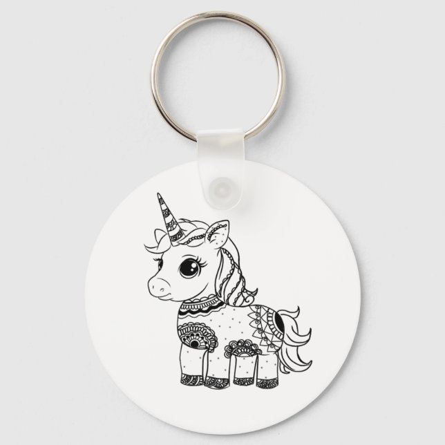 Llavero Unicornio (Anverso)
