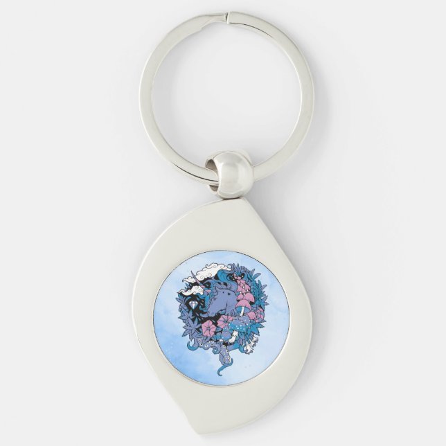 Llavero unicornio (Anverso)