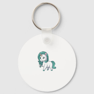 Llavero Unicornio con melena de gasolina diseño divertido