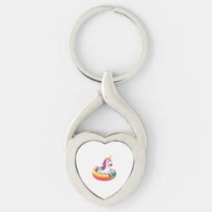 Llavero Unicornio de Flotación de Verano (1)