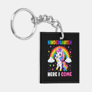 Llavero Unicornio de jardín de infantes aquí vengo De vuel