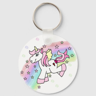 Llavero Unicornio del arco iris