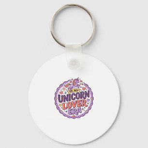 Llavero Unicornio En Mi Era De Amante De Unicornios Merch