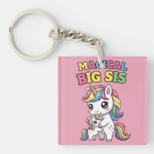 Llavero Unicornio Hermana Mayor Mágica
