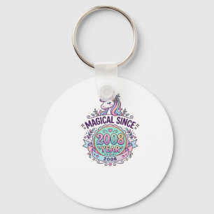Llavero Unicornio Mágico Desde Año Diseño Gráfico Zazzle D
