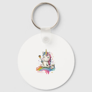 Llavero Unicornio Pintor Mágico (1)