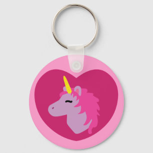 Llavero Unicornio rosa