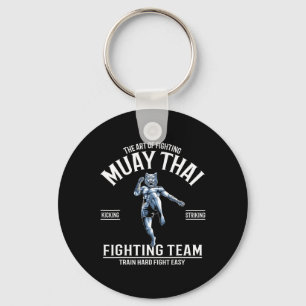 Llavero Unicornios adorables de Muay Thai Boxeo y Kickboxi