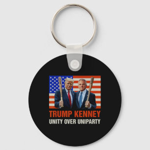 Llavero Unidad de Trump Kennedy sobre Uniparty 2024 Electi
