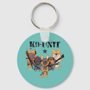 Llavero Unidad K9 de perros policías