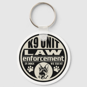 Llavero Unidad K9 En Perros En Los Que Confiamos