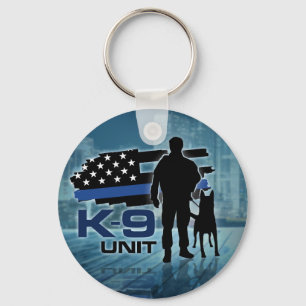 Llavero Unidad K-9 - Perro policial - Malinois