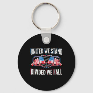 Llavero Unidos nos dividimos nos caemos patriotas estadoun