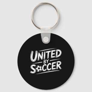 Llavero Unidos Por El Fútbol Fan Multicultural _2
