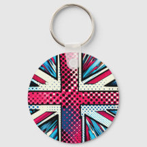 Llavero Union Jack