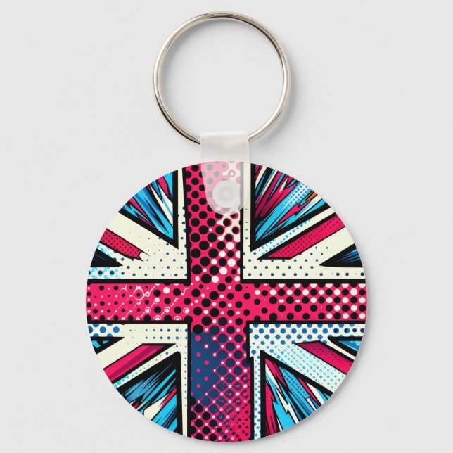 Llavero Union Jack (Anverso)