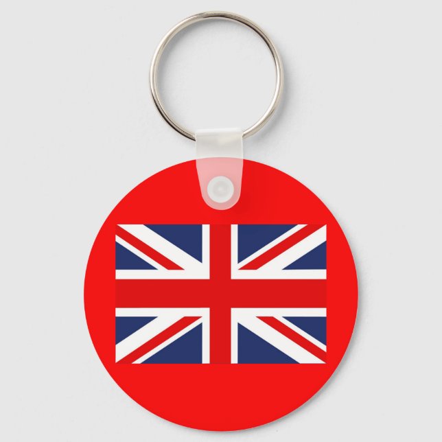 Llavero Union Jack Flag-Reino Unido (Anverso)