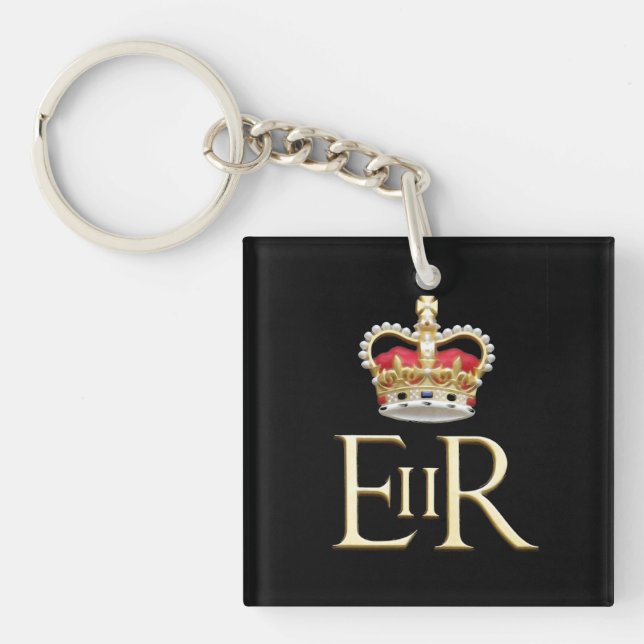 Llavero Unión Jack y Jubileo Real (Frente)