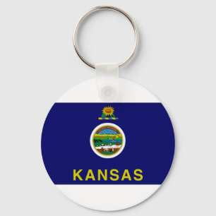Llavero United States Kansas Flag