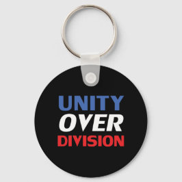 Llavero "Unity over Division" blue, red, black, white