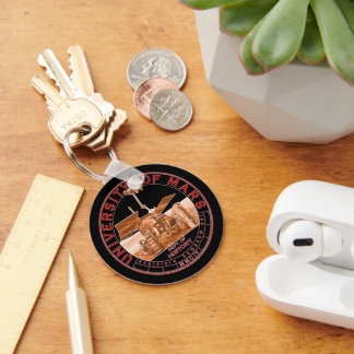 Llavero Universidad de Marte con el logotipo clásico del N