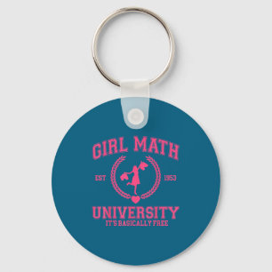 Llavero Universidad de Matemáticas para Chicas es Básicame