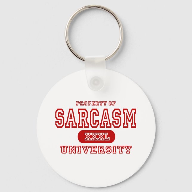 Llavero Universidad Sarcasm (Anverso)