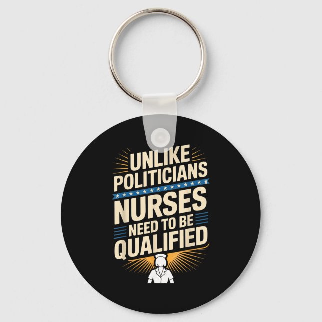Llavero Unlike Liticians Nurses Need To Be Qualified Sarca (Anverso)