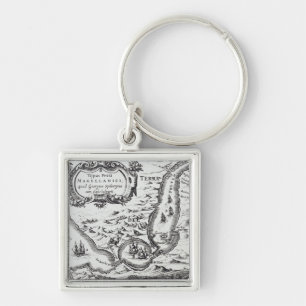 Llavero Uno de los mapas más tempranos del Magellan