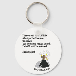LLAVERO UNSHAKEN  "PSALM 16:8"