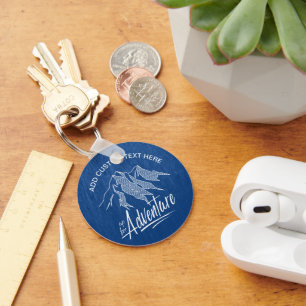 Llavero Up For Adventure Mountains White ID358