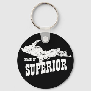 Llavero UP Michigan Estado Superior Yooper Keychain 2