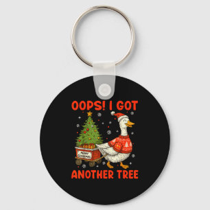 Llavero Ups, conseguí otro árbol Merry Goosemas Ganso Tont