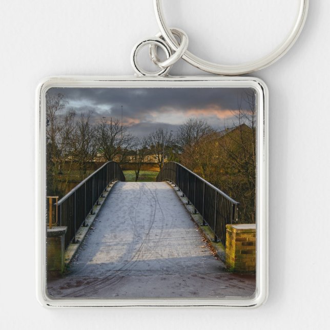 Llavero Urban Frosty Footbridge, Bradford (Frente)