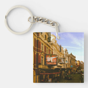 Llavero Urban Vintage Downtown Cityscape