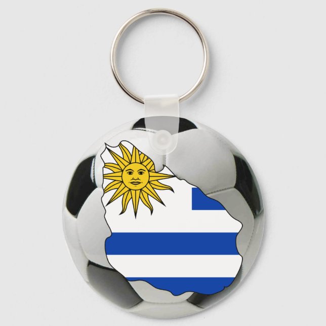 Llavero Uruguay futbol (Anverso)