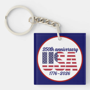 Llavero USA 250º Aniversario Semiquincentenario 1776–2026