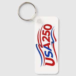 Llavero USA 250 Aniversario 1776-2026 Patriótico Americano
