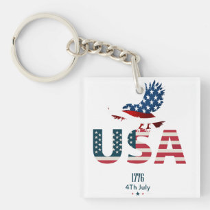 Llavero USA 250 Aniversario Patriótico