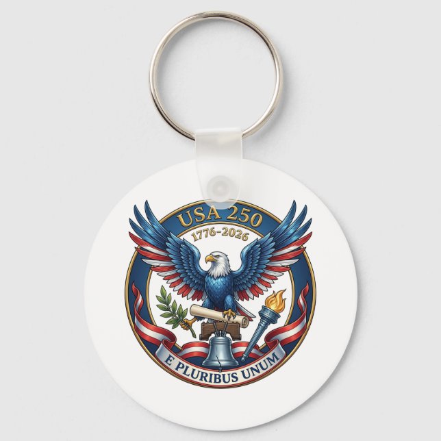 Llavero USA 250 Eagle commemorative (Anverso)