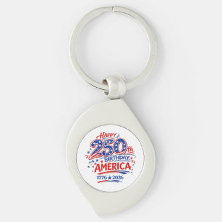 Llavero USA America 250th Anniversary Patriotic