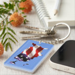Llavero USA - American Flag Within America<br><div class="desc">* Several shape and style options * Both sides of the double sided key ring can be personalized. * Add the background color of your choice * Add text and/or a photo, or remove text option. * Click on the "Customize It" tab to get started. * Currently, this design can...</div>