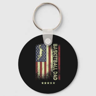 Llavero Usa bandera americana papá baloncesto 1 