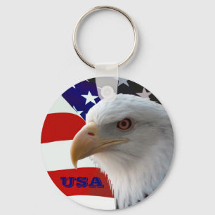 Llavero USA Eagle Keychain