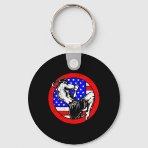 Llavero Usa Muay Thai - Regalo de Boxeo Tailandés y Kickbo
