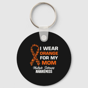Llavero Usa naranja por las mamás con esclerosis múltiple